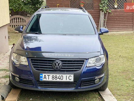 Синий Фольксваген Пассат, объемом двигателя 2 л и пробегом 350 тыс. км за 7100 $, фото 1 на Automoto.ua