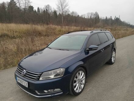 Синий Фольксваген Пассат, объемом двигателя 2 л и пробегом 292 тыс. км за 6900 $, фото 1 на Automoto.ua