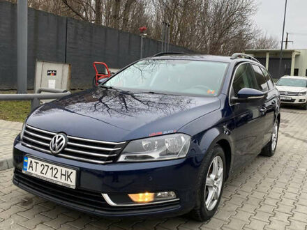 Синий Фольксваген Пассат, объемом двигателя 1.97 л и пробегом 288 тыс. км за 9800 $, фото 1 на Automoto.ua