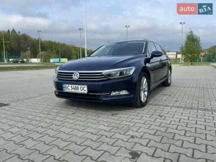 Фольксваген Пассат 2014 в Самборе на Automoto.ua Синий Фольксваген Пассат, объемом двигателя 2 л и пробегом 270 тыс. км за 12200 $, фото 1 на Automoto.ua