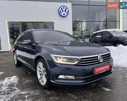 Синий Фольксваген Пассат, объемом двигателя 1.97 л и пробегом 269 тыс. км за 16700 $, фото 1 на Automoto.ua