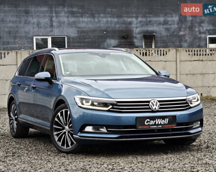 Фольксваген Пассат 2018 в Луцке на Automoto.ua Синий Фольксваген Пассат, объемом двигателя 2 л и пробегом 127 тыс. км за 24999 $, фото 1 на Automoto.ua