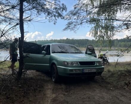 Зеленый Фольксваген Пассат, объемом двигателя 2 л и пробегом 344 тыс. км за 2550 $, фото 17 на Automoto.ua