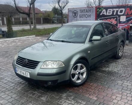 Зеленый Фольксваген Пассат, объемом двигателя 1.9 л и пробегом 503 тыс. км за 2200 $, фото 1 на Automoto.ua