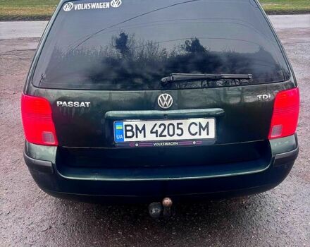 Зеленый Фольксваген Пассат, объемом двигателя 1.9 л и пробегом 302 тыс. км за 3650 $, фото 2 на Automoto.ua