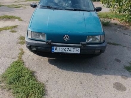 Зеленый Фольксваген Пассат, объемом двигателя 1.8 л и пробегом 670 тыс. км за 1100 $, фото 1 на Automoto.ua