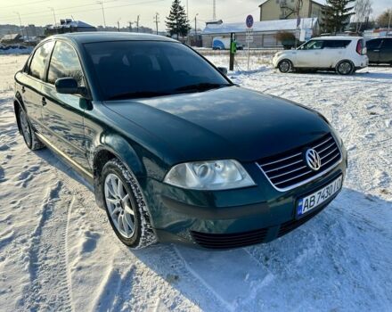 Зеленый Фольксваген Пассат, объемом двигателя 2 л и пробегом 318 тыс. км за 4800 $, фото 1 на Automoto.ua