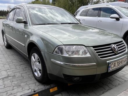 Фольксваген Пассат 2003 в Смеле на Automoto.ua Зеленый Фольксваген Пассат, объемом двигателя 1.9 л и пробегом 390 тыс. км за 5500 $, фото 1 на Automoto.ua