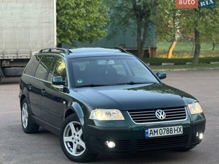 Фольксваген Пассат 2003 у Житомирі на Automoto.ua Зелений Фольксваген Пассат, об'ємом двигуна 1.8 л та пробігом 250 тис. км за 5400 $, фото 1 на Automoto.ua