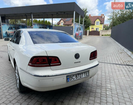 Фольксваген Фаетон 2013 в Львове на Automoto.ua Белый Фольксваген Фаетон, объемом двигателя 2.97 л и пробегом 245 тыс. км за 15950 $, фото 5 на Automoto.ua