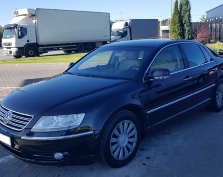 Черный Фольксваген Фаетон, объемом двигателя 3.2 л и пробегом 187 тыс. км за 10000 $, фото 1 на Automoto.ua