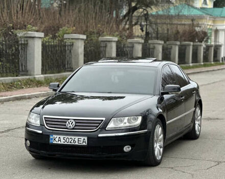 Чорний Фольксваген Фаєтон, об'ємом двигуна 5 л та пробігом 272 тис. км за 6700 $, фото 56 на Automoto.ua