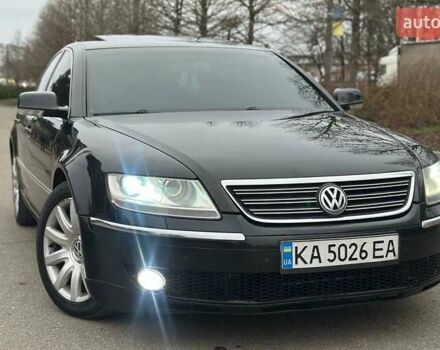 Чорний Фольксваген Фаєтон, об'ємом двигуна 5 л та пробігом 272 тис. км за 6700 $, фото 5 на Automoto.ua
