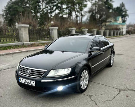 Чорний Фольксваген Фаєтон, об'ємом двигуна 5 л та пробігом 272 тис. км за 6700 $, фото 57 на Automoto.ua