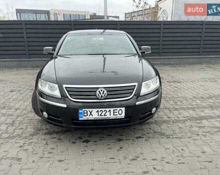 Черный Фольксваген Фаетон, объемом двигателя 3 л и пробегом 260 тыс. км за 7700 $, фото 1 на Automoto.ua