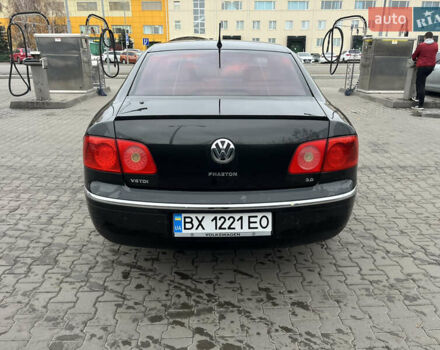 Черный Фольксваген Фаетон, объемом двигателя 3 л и пробегом 260 тыс. км за 7700 $, фото 10 на Automoto.ua