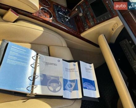 Чорний Фольксваген Фаєтон, об'ємом двигуна 4.2 л та пробігом 202 тис. км за 7250 $, фото 43 на Automoto.ua