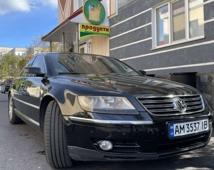 Фольксваген Фаетон 2007 в Житомире на Automoto.ua Черный Фольксваген Фаетон, объемом двигателя 3 л и пробегом 220 тыс. км за 10000 $, фото 5 на Automoto.ua