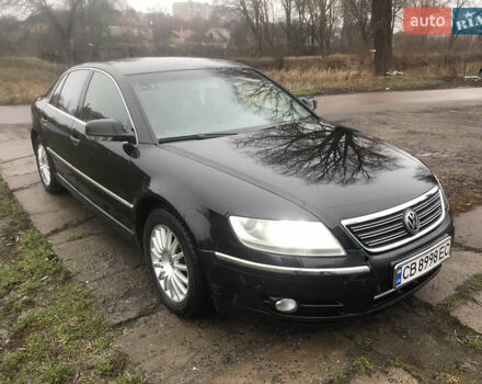 Черный Фольксваген Фаетон, объемом двигателя 2.97 л и пробегом 310 тыс. км за 6500 $, фото 2 на Automoto.ua