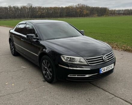 Черный Фольксваген Фаетон, объемом двигателя 3 л и пробегом 300 тыс. км за 13000 $, фото 2 на Automoto.ua