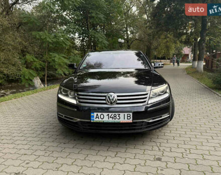 Чорний Фольксваген Фаєтон, об'ємом двигуна 2.97 л та пробігом 262 тис. км за 15950 $, фото 2 на Automoto.ua
