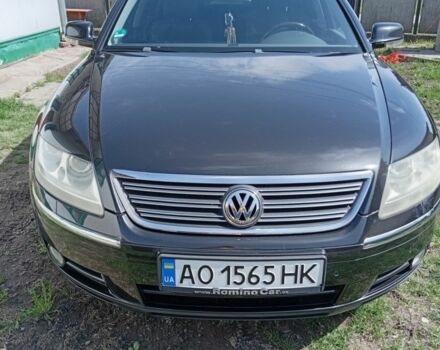 Черный Фольксваген Фаетон, объемом двигателя 3 л и пробегом 245 тыс. км за 7250 $, фото 4 на Automoto.ua