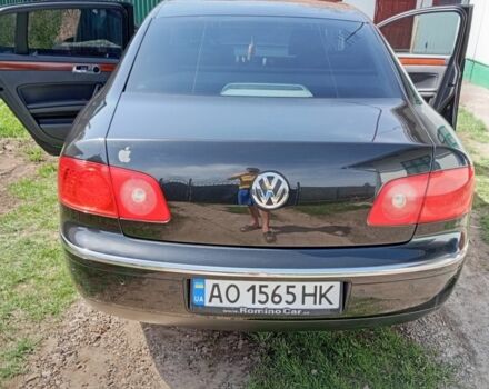 Черный Фольксваген Фаетон, объемом двигателя 3 л и пробегом 245 тыс. км за 7250 $, фото 9 на Automoto.ua