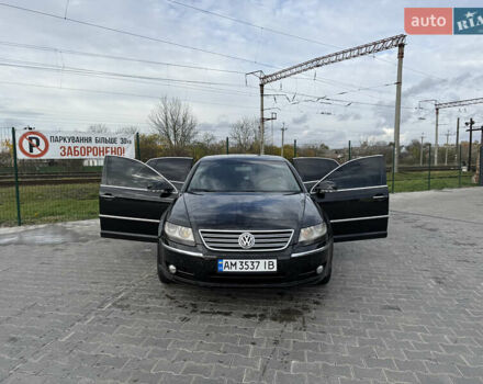 Чорний Фольксваген Фаєтон, об'ємом двигуна 2.97 л та пробігом 220 тис. км за 10800 $, фото 1 на Automoto.ua
