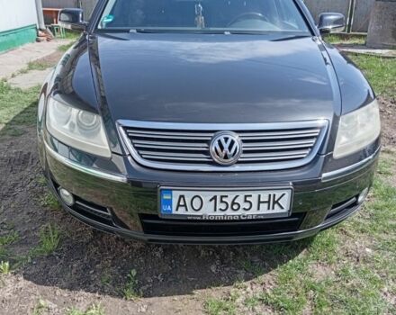 Чорний Фольксваген Фаєтон, об'ємом двигуна 3 л та пробігом 245 тис. км за 7250 $, фото 1 на Automoto.ua