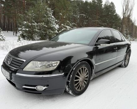 Черный Фольксваген Фаетон, объемом двигателя 3 л и пробегом 295 тыс. км за 6450 $, фото 1 на Automoto.ua
