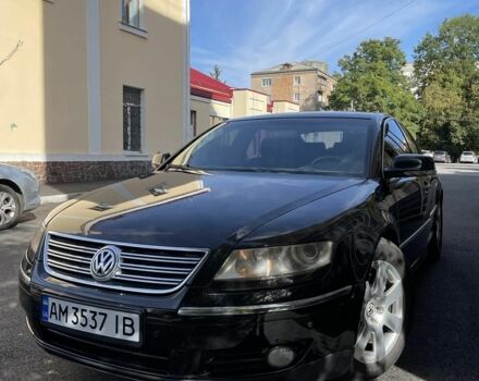 Фольксваген Фаетон 2007 в Житомире на Automoto.ua Черный Фольксваген Фаетон, объемом двигателя 3 л и пробегом 220 тыс. км за 10000 $, фото 1 на Automoto.ua