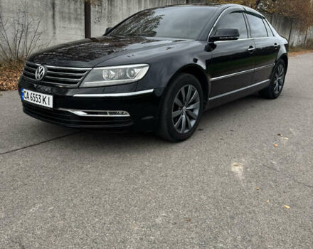 Черный Фольксваген Фаетон, объемом двигателя 2.97 л и пробегом 300 тыс. км за 13000 $, фото 1 на Automoto.ua