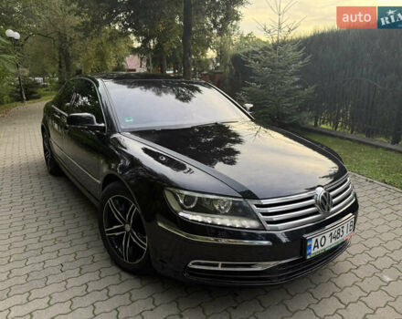 Чорний Фольксваген Фаєтон, об'ємом двигуна 2.97 л та пробігом 262 тис. км за 15950 $, фото 1 на Automoto.ua
