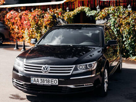 Черный Фольксваген Фаетон, объемом двигателя 2.97 л и пробегом 232 тыс. км за 15500 $, фото 1 на Automoto.ua