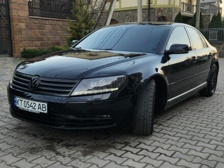 Черный Фольксваген Фаетон, объемом двигателя 3 л и пробегом 260 тыс. км за 12999 $, фото 1 на Automoto.ua