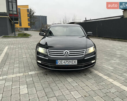 Черный Фольксваген Фаетон, объемом двигателя 2.97 л и пробегом 295 тыс. км за 17950 $, фото 1 на Automoto.ua