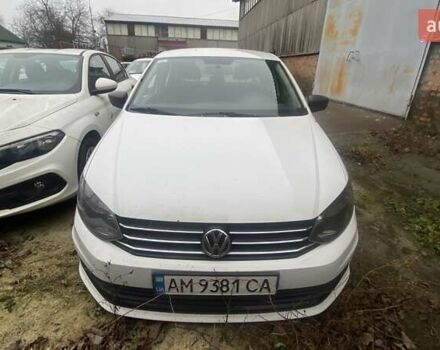 Белый Фольксваген Поло, объемом двигателя 1.6 л и пробегом 156 тыс. км за 7600 $, фото 1 на Automoto.ua