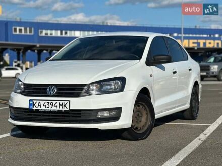 Фольксваген Поло 2016 в Киеве на Automoto.ua Белый Фольксваген Поло, объемом двигателя 1.6 л и пробегом 171 тыс. км за 6500 $, фото 1 на Automoto.ua
