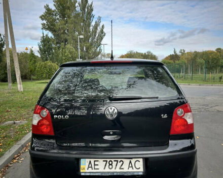 Черный Фольксваген Поло, объемом двигателя 1.4 л и пробегом 190 тыс. км за 5200 $, фото 8 на Automoto.ua