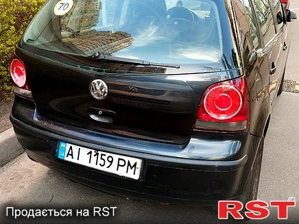 Черный Фольксваген Поло, объемом двигателя 1.4 л и пробегом 322 тыс. км за 4500 $, фото 2 на Automoto.ua