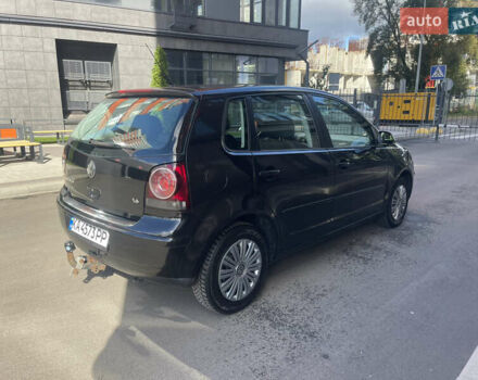 Черный Фольксваген Поло, объемом двигателя 1.4 л и пробегом 158 тыс. км за 4999 $, фото 1 на Automoto.ua