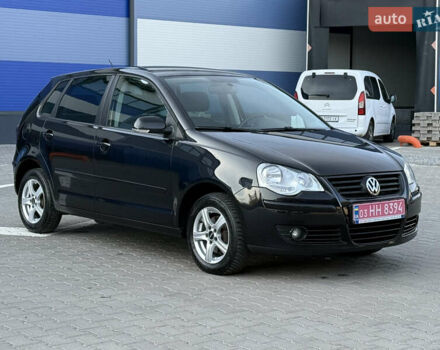 Черный Фольксваген Поло, объемом двигателя 1.4 л и пробегом 189 тыс. км за 5450 $, фото 14 на Automoto.ua