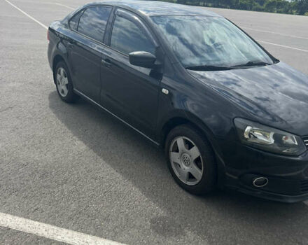 Черный Фольксваген Поло, объемом двигателя 1.6 л и пробегом 198 тыс. км за 6500 $, фото 3 на Automoto.ua