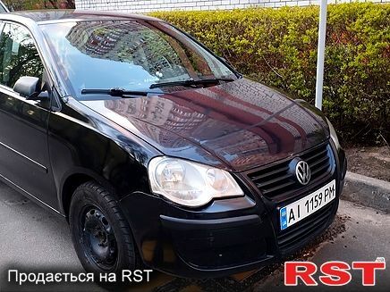 Фольксваген Поло 2005 в Киеве на Automoto.ua Черный Фольксваген Поло, объемом двигателя 1.4 л и пробегом 322 тыс. км за 4500 $, фото 1 на Automoto.ua