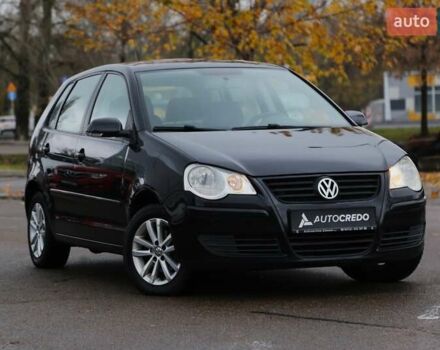 Черный Фольксваген Поло, объемом двигателя 1.4 л и пробегом 168 тыс. км за 5200 $, фото 1 на Automoto.ua
