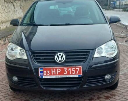 Черный Фольксваген Поло, объемом двигателя 1.4 л и пробегом 180 тыс. км за 5450 $, фото 1 на Automoto.ua
