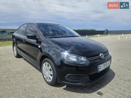 Фольксваген Поло 2013 в Кагарлыке на Automoto.ua Черный Фольксваген Поло, объемом двигателя 1.6 л и пробегом 212 тыс. км за 6350 $, фото 1 на Automoto.ua