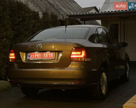 Коричневый Фольксваген Поло, объемом двигателя 1.6 л и пробегом 87 тыс. км за 11500 $, фото 5 на Automoto.ua