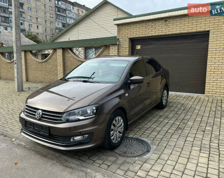 Коричневый Фольксваген Поло, объемом двигателя 1.6 л и пробегом 104 тыс. км за 10700 $, фото 2 на Automoto.ua