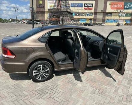 Коричневый Фольксваген Поло, объемом двигателя 1.4 л и пробегом 97 тыс. км за 9700 $, фото 6 на Automoto.ua